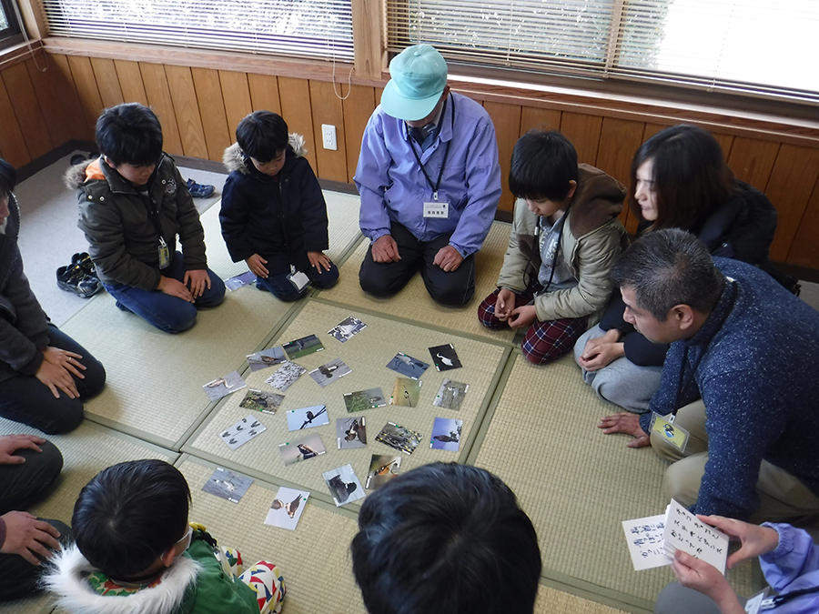 1月の観察会 1月の観察会
