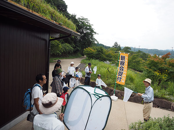 観察会のようす