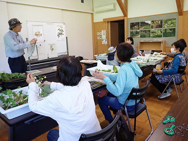 観察会のようす 観察会のようす